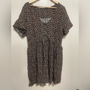 Hesperus Floral Baby Doll Dress 2x NWOT